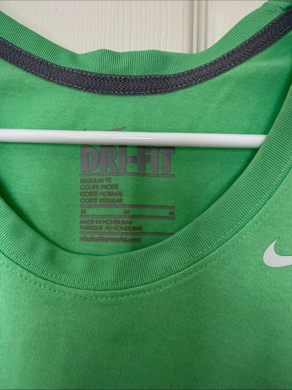Nike Women’s Bright Green Dri-FIT Tank